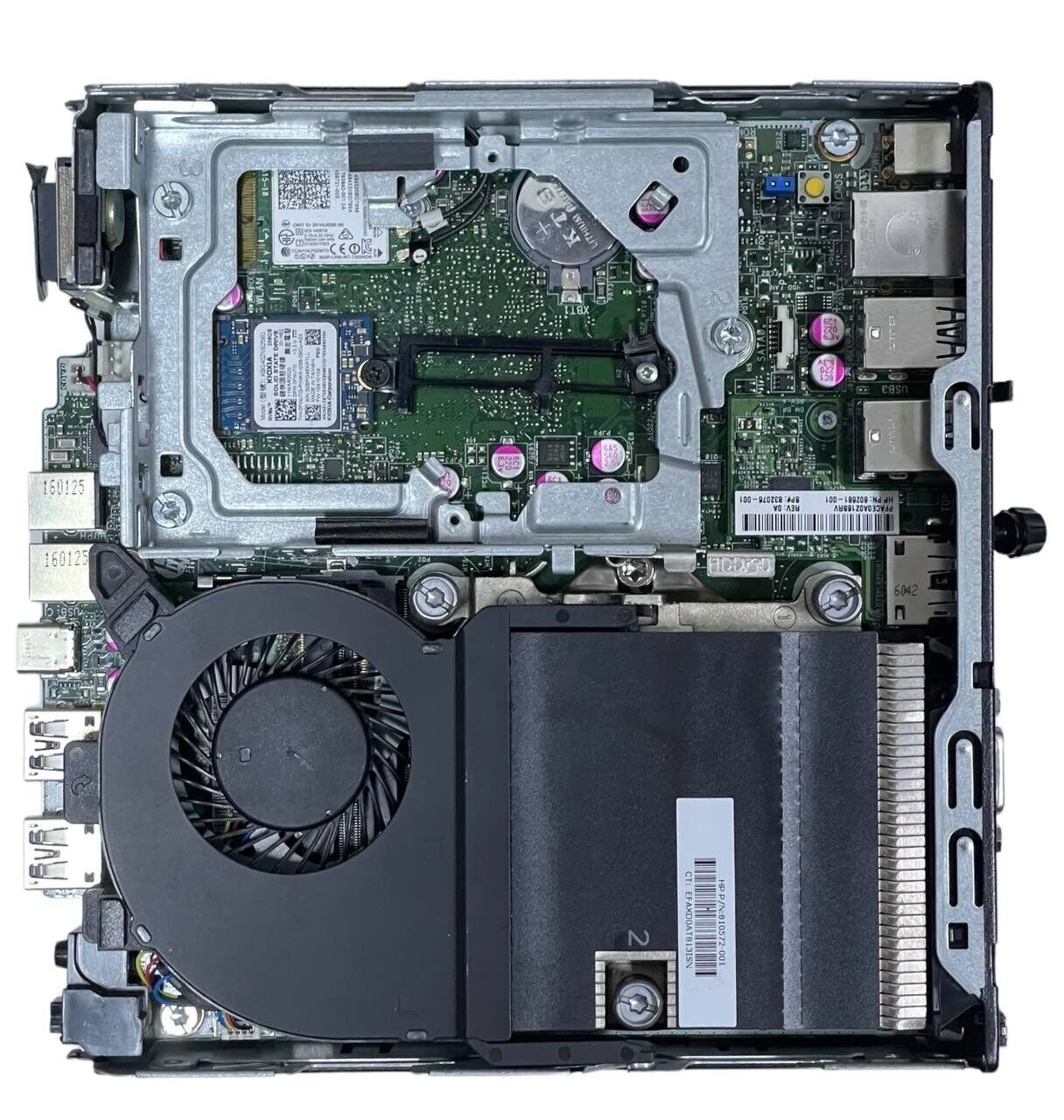 Неттоп HP ProDesk 600 G2 Mini PC USFF / Intel Core i3-6100T (2 (4) ядра по 3.2 GHz) / 8 GB DDR4 / 256 GB SSD M.2 / Intel HD Graphics 530 / DisplayPort + Блок живлення - Зображення 4