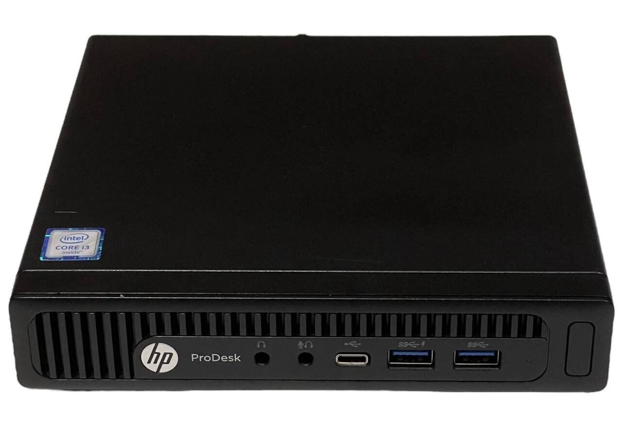 Неттоп HP ProDesk 600 G2 Mini PC USFF / Intel Core i3-6100T (2 (4) ядра по 3.2 GHz) / 8 GB DDR4 / 256 GB SSD M.2 / Intel HD Graphics 530 / DisplayPort + Блок живлення - Зображення 2