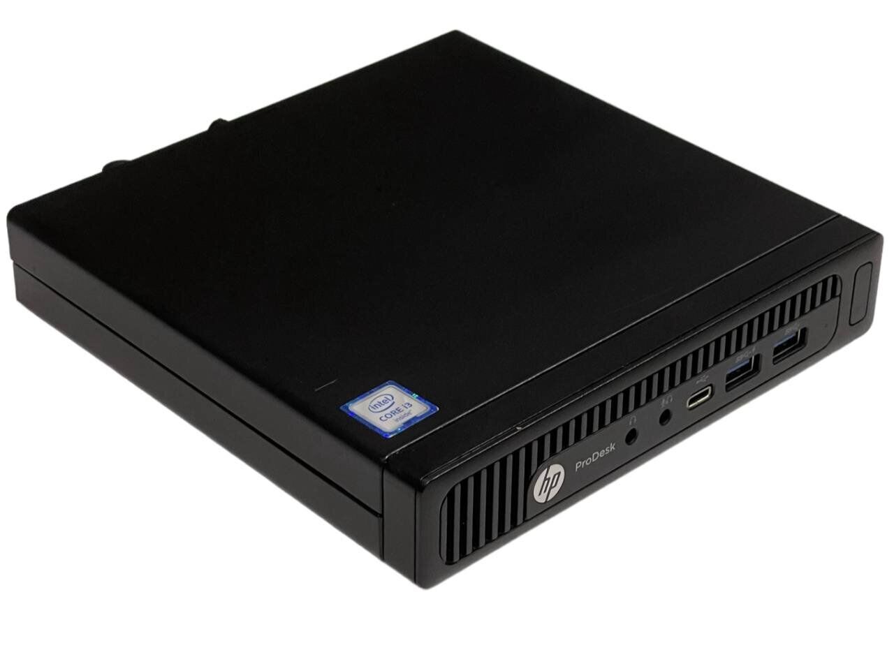 Неттоп HP ProDesk 600 G2 Mini PC USFF / Intel Core i3-6100T (2 (4) ядра по 3.2 GHz) / 8 GB DDR4 / 256 GB SSD M.2 / Intel HD Graphics 530 / DisplayPort + Блок живлення - Зображення 3