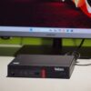 Неттоп Lenovo ThinkCentre M720q Tiny USFF / Intel Core i5-8400T (6 ядер по 1.7 - 3.3 GHz) / 16 GB DDR4 / 240 GB SSD / Intel UHD Graphics 630 / USB 3.1 / Wi-Fi / Блок живлення в комплекті - Зображення 3