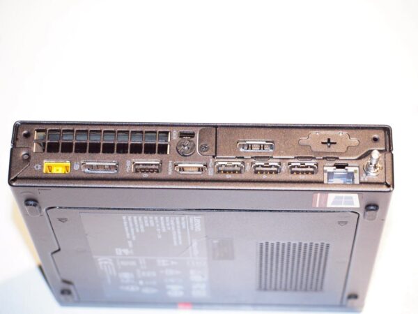 Неттоп Lenovo Thinkcentre m75q-1 USFF /AMD Ryzen 5 3400GE (4 (8) ядер по 3.3 - 4.0 GHz) / 8 GB DDR4 / 256 GB SSD / AMD RX Vega 11 / USB 3.1 / Wi-Fi / Блок живлення в комплекті - Зображення 3