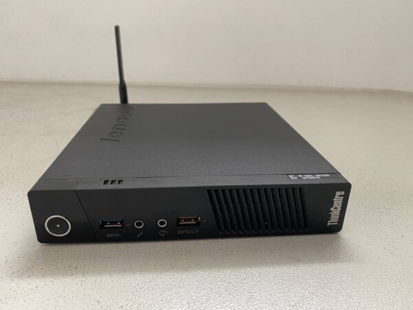 Неттоп Lenovo ThinkCentre M93 Tiny USFF / Intel Core i7-4765T (4 (8) ядра по 2.0 - 3.0 GHz) / 16 GB DDR3 / 256 GB SSD / Intel HD Graphics 4600 / Wi-Fi + Блок живлення - Зображення 3