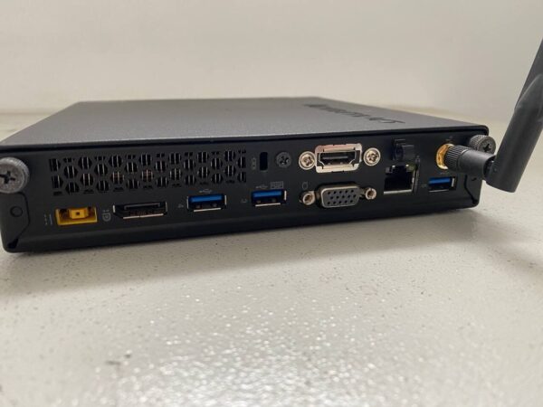 Неттоп Lenovo ThinkCentre M93 Tiny USFF / Intel Core i7-4765T (4 (8) ядра по 2.0 - 3.0 GHz) / 16 GB DDR3 / 256 GB SSD / Intel HD Graphics 4600 / Wi-Fi + Блок живлення - Зображення 5