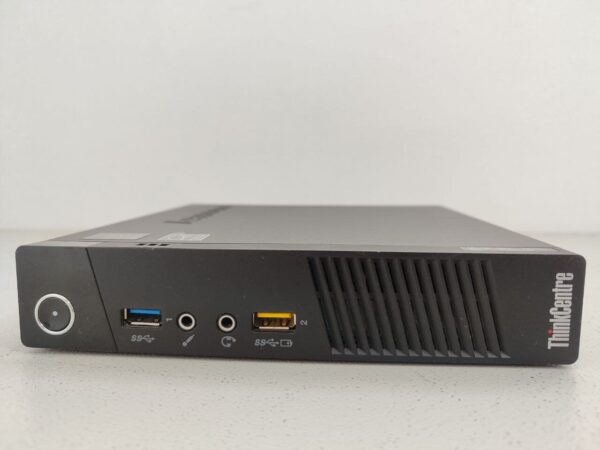 Неттоп Lenovo ThinkCentre M93p Tiny USFF / Intel Core i5-4570T (2 (4) ядра по 2.9 - 3.6 GHz) / 8 GB DDR3 / 240 GB SSD / Intel HD Graphics 4600 / VGA / Блок живлення у комплекті - Зображення 3