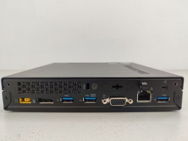 Неттоп Lenovo ThinkCentre M93p Tiny USFF / Intel Core i5-4570T (2 (4) ядра по 2.9 - 3.6 GHz) / 8 GB DDR3 / 240 GB SSD / Intel HD Graphics 4600 / VGA / Блок живлення у комплекті - Зображення 4