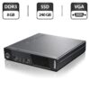 Неттоп Lenovo ThinkCentre M93p Tiny USFF / Intel Core i5-4570T (2 (4) ядра по 2.9 - 3.6 GHz) / 8 GB DDR3 / 240 GB SSD / Intel HD Graphics 4600 / VGA / Блок живлення у комплекті