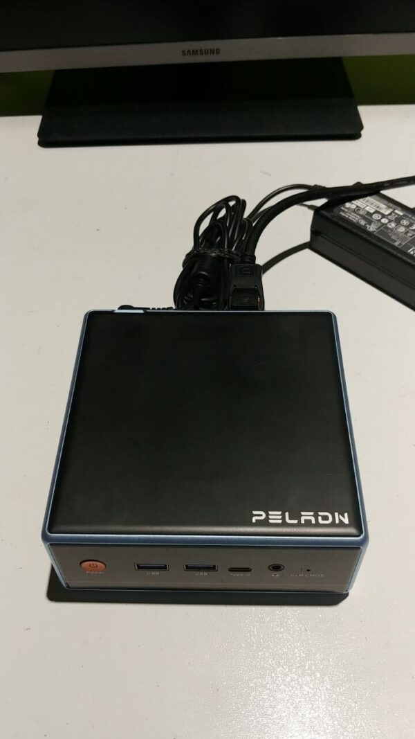 Неттоп Peladn Trycoo WO4 USFF /AMD Ryzen 5 5500U (6 (12) ядер по 2.1 - 4.0 GHz) / 16 GB DDR4 / 256 GB SSD / AMD RX Vega 7 / USB 3.1 / Wi-Fi / Bluetooth / Блок живлення в комплекті - Зображення 2