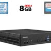 Неттоп Shuttle XPC slim DH310 USFF / Intel Core i3-8100 (4 ядра по 3.6 GHz) / 8 GB DDR4 / 256 GB SSD / Intel UHD Graphics 630 / HDMI / DisplayPort
