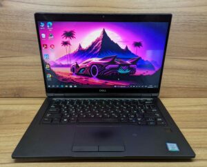 Ноутбук-трансформер Б-клас Dell Latitude 7390 / 13.3" (1920x1080) IPS Touch / Intel Core i7-8650U (4 (8) ядра по 1.9 - 4.2 GHz) / 16 GB DDR4 / 480 GB SSD / Intel UHD Graphics 620 / WebCam / TouchID / Windows 10