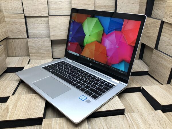 Ноутбук-трансформер HP EliteBook x360 1030 G2 / 13.3" (1920x1080) IPS Touch / Intel Core i5-7200U (2 (4) ядра по 2.5 - 3.1 GHz) / 8 GB DDR4 / 256 GB SSD M.2 / Intel HD Graphics 620 / WebCam - Зображення 3