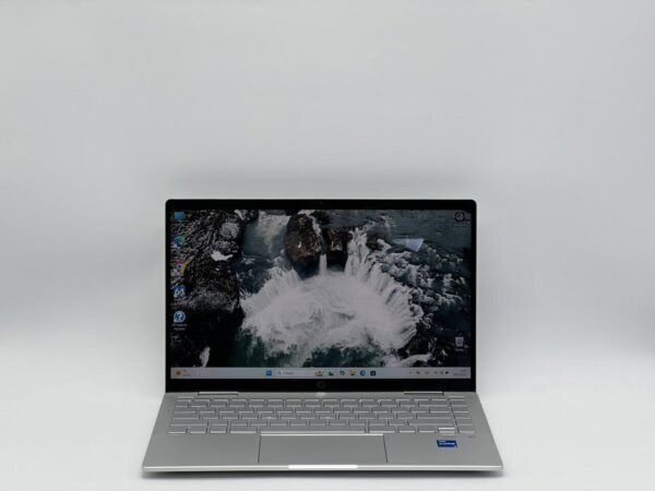 Ноутбук-трансформер HP Pavilion x360 2-in-1 14-ek0033dx / 14" (1920x1080) IPS Touch / Intel Core i5-1235U (10 (12) ядра по 3.3 - 4.4 GHz) / 8 GB DDR4 / 240 GB SSD / Intel Iris Xe Graphics / WebCam - Зображення 2