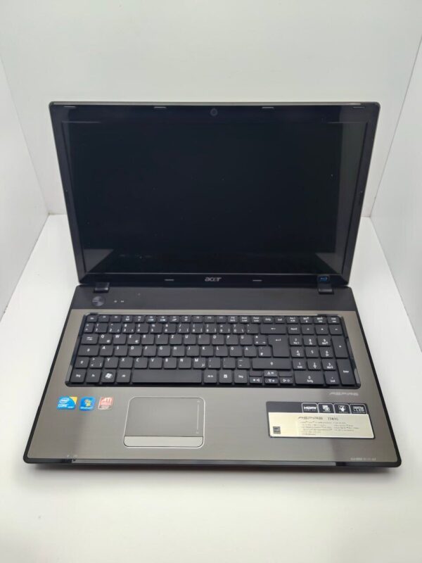 Ноутбук Acer 7741G / 17.3" (1600x900) TN / Intel Core i3-330M (2 (4) ядра по 2.13 GHz) / 6 GB DDR3 / 320 GB HDD / AMD Radeon HD 5470, 1 GB GDDR3, 64-bit / WebCam - Зображення 2