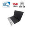 Ноутбук Acer Aspire E1-531 / 15.6" (1366x768) TN / Intel Pentium B950 (2 ядра по 2.2 GHz) / 6 GB DDR3 / 500 GB HDD / Intel HD Graphics 2000 / WebCam