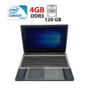 Ноутбук Acer Pakard TE69 / 15.6" (1366x768) TN / Intel Celeron N2820 (2 ядра по 2.13 - 2.39 GHz) / 4 GB DDR3 / 120 GB SSD / Intel HD Graphics / WebCam