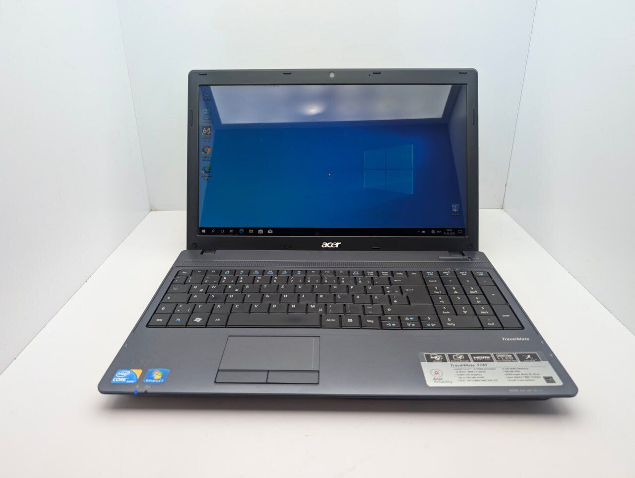 Ноутбук Acer TravelMate 5740 / 15.6" (1366x768) TN / Intel Core i3-370M (2 (4) ядра по 2.4 GHz) / 6 GB DDR3 / 128 GB SSD / Intel HD Graphics / WebCam - Зображення 7