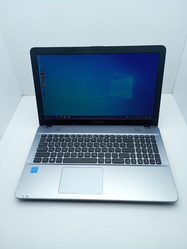 Ноутбук Asus A541 / 15.6" (1366x768) TN / Intel Celeron N3350 (2 ядра по 1.1 - 2.4 GHz) / 4 GB DDR3 / 120 GB SSD / Intel HD Graphics / WebCam - Зображення 7