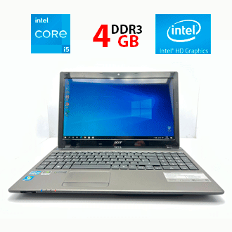 Ноутбук Б-класс Acer TravelMate 8481 / 14" (1366x768) TN / Intel Core i5-2467M (2 (4) ядра по 1.6 - 2.3 GHz) / 4 GB DDR3 / 64 GB SSD + 320 HDD / Intel HD Graphics 3000 / WebCam