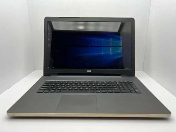 Ноутбук Б-клас Dell Inspiron 15-5755 / 17.3" (1600x900) TN / AMD A8-7410 (4 ядра по 2.2 - 2.5 GHz) / 4 GB DDR3 / 320 GB HDD / AMD Radeon R5 Graphics / WebCam - Зображення 2