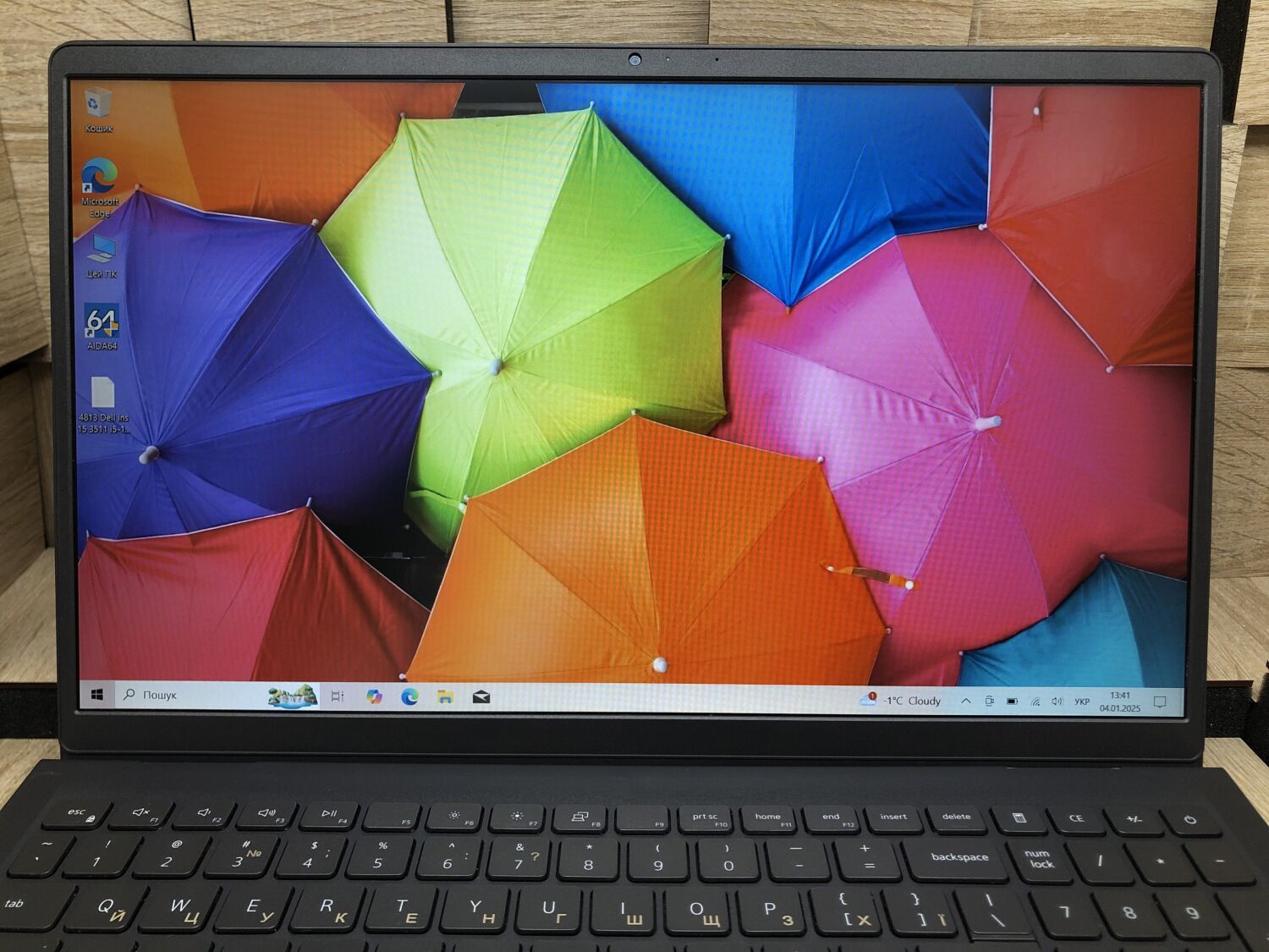 Ноутбук Б-клас Dell Inspiron 15 3511 / 15.6" (1920x1080) IPS Touch / Intel Core i5-1135G7 (4 (8) ядра по 4.2 GHz) / 8 GB DDR4 / 250 GB SSD / Intel UHD Graphics / WebCam / Windows 10 ліцензія - Зображення 3