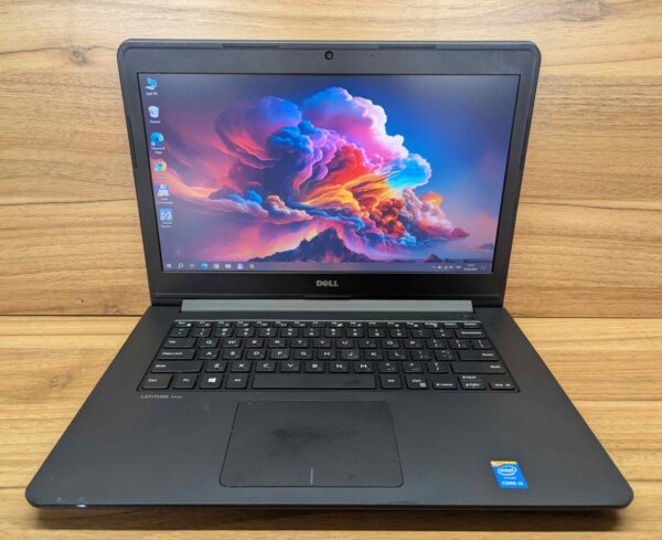 Ноутбук Б-клас Dell Latitude 3450 / 14" (1366x768) TN / Intel Core i5-5200U (2 (4) ядра по 2.2 - 2.7 GHz) / 8 GB DDR3 / 240 GB SSD / Intel HD Graphics 5500 / WebCam / Windows 10 - Зображення 2