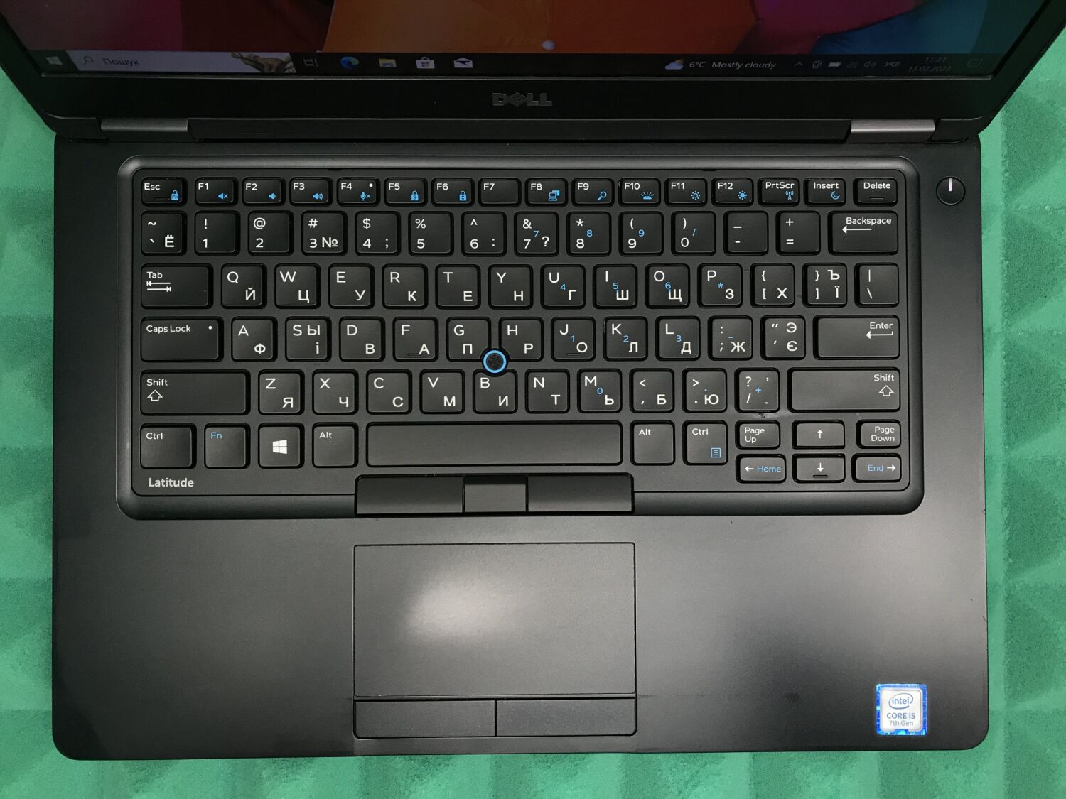 Ноутбук Б-клас Dell Latitude 5480 / 14" (1920x1080) IPS / Intel Core i5-7300U (2 (4) ядра по 2.6 - 3.5 GHz) / 8 GB DDR4 / 256 GB SSD / Intel HD Graphics 620 / WebCam / USB 3.1 / HDMI / Windows 10 ліцензія - Зображення 4