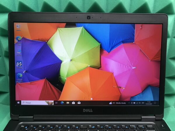 Ноутбук Б-клас Dell Latitude 5480 / 14" (1920x1080) IPS / Intel Core i5-7300U (2 (4) ядра по 2.6 - 3.5 GHz) / 8 GB DDR4 / 256 GB SSD / Intel HD Graphics 620 / WebCam / USB 3.1 / HDMI / Windows 10 ліцензія - Зображення 3
