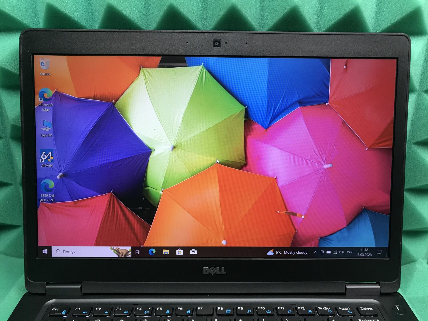 Ноутбук Б-клас Dell Latitude 5480 / 14" (1920x1080) IPS / Intel Core i5-7300U (2 (4) ядра по 2.6 - 3.5 GHz) / 8 GB DDR4 / 256 GB SSD / Intel HD Graphics 620 / WebCam / USB 3.1 / HDMI / Windows 10 ліцензія - Зображення 3