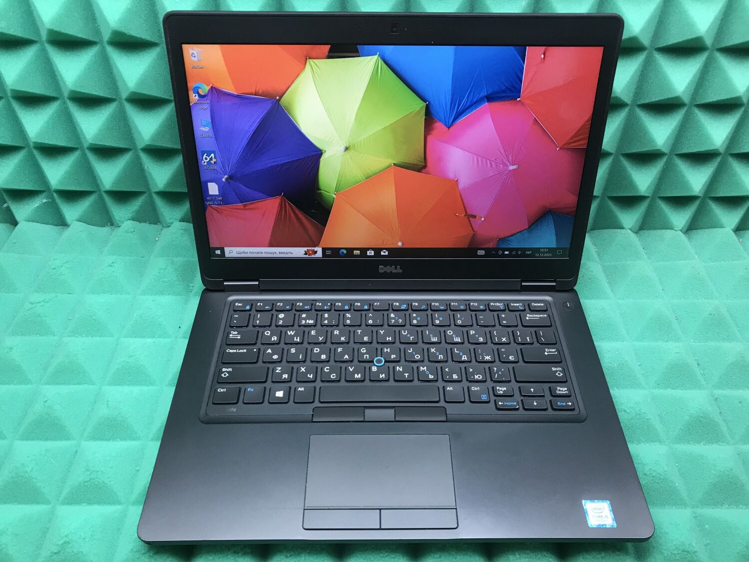 Ноутбук Б-клас Dell Latitude 5480 / 14" (1920x1080) IPS / Intel Core i5-7300U (2 (4) ядра по 2.6 - 3.5 GHz) / 8 GB DDR4 / 256 GB SSD M.2 / Intel HD Graphics 620 / WebCam / USB 3.1 / HDMI / Windows 10 ліцензія - Зображення 2