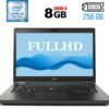 Ноутбук Б-клас Dell Latitude 5480 / 14" (1920x1080) IPS / Intel Core i5-7440HQ (4 ядра по 2.8 - 3.8 GHz) / 8 GB DDR4 / 256 GB SSD M.2 / Intel HD Graphics 630 / USB 3.1 / HDMI / Windows 11 ліцензія