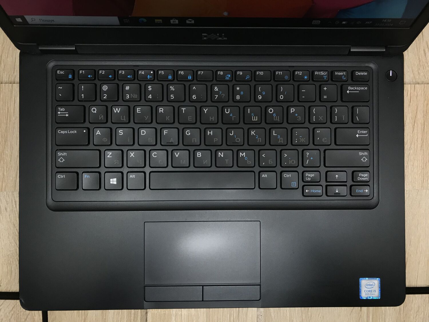 Ноутбук Б-клас Dell Latitude 5490 / 14" (1920x1080) IPS / Intel Core i5-8250U (4 (8) ядра по 1.6 - 3.4 GHz) / 8 GB DDR4 / 240 GB SSD M.2 / Intel UHD Graphics 620 / WebCam / USB 3.1 / HDMI - Зображення 4