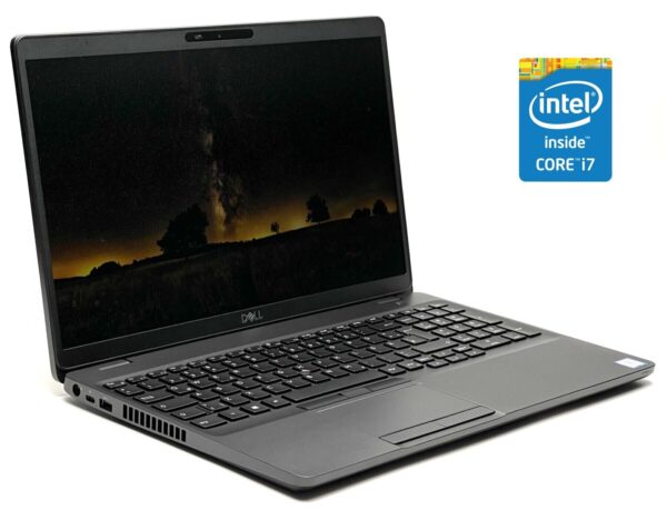 Ноутбук Б-клас Dell Latitude 5500 / 15.6" (1366x768) TN / Intel Core i7-8665U (4 (8) ядра по 1.9 - 4.8 GHz) / 16 GB DDR4 / 256 GB SSD / Intel UHD Graphics / WebCam
