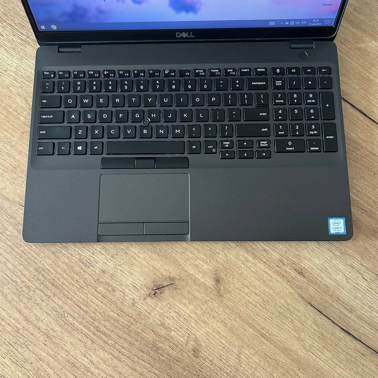 Ноутбук Б-клас Dell Latitude 5500 / 15.6" (1366x768) TN / Intel Core i7-8665U (4 (8) ядра по 1.9 - 4.8 GHz) / 16 GB DDR4 / 256 GB SSD / Intel UHD Graphics / WebCam - Зображення 7