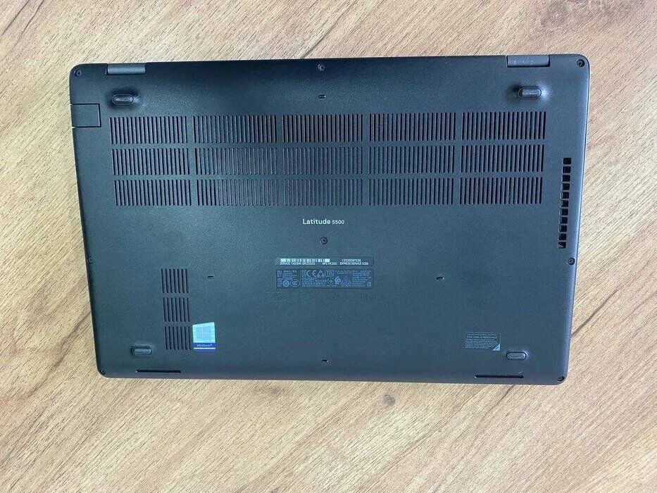 Ноутбук Б-клас Dell Latitude 5500 / 15.6" (1920x1080) IPS / Intel Core i5-8265U (4 (8) ядра по 1.6 - 3.9 GHz) / 8 GB DDR4 / 256 GB SSD M.2 / Intel UHD Graphics / WebCam / HDMI - Зображення 8