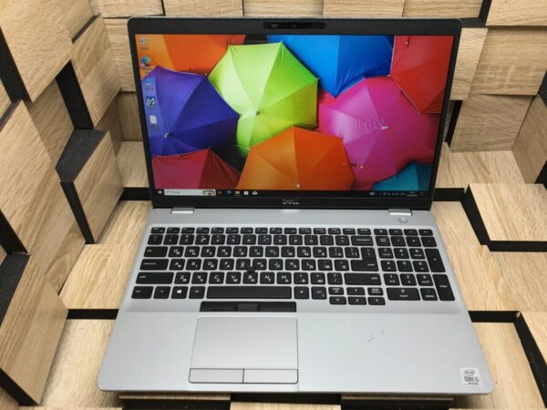 Ноутбук Б-клас Dell Latitude 5510 / 15.6" (1920x1080) IPS / Intel Core i5-10210U (4 (8) ядра по 1.6 - 4.2 GHz) / 8 GB DDR4 / 256 GB SSD M.2 / Intel UHD Graphics / WebCam / USB 3.2 / HDMI / Windows 10 ліцензія - Зображення 2