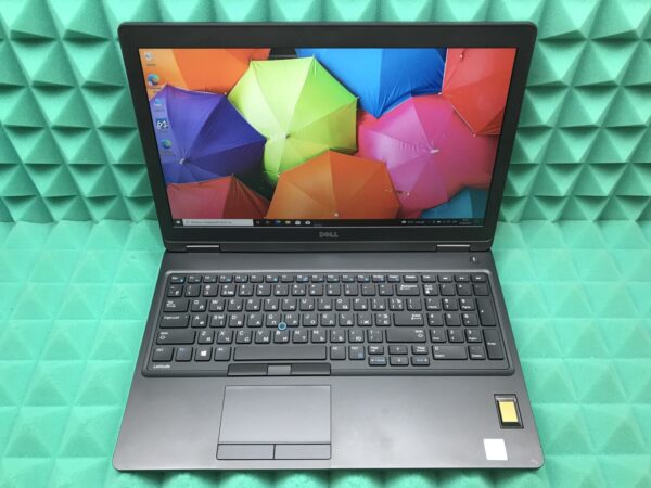 Ноутбук Б-клас Dell Latitude 5580 / 15.6" (1920x1080) IPS / Intel Core i5-6440HQ (4 ядра по 2.6 - 3.5 GHz) / 8 GB DDR4 / 256 GB SSD / Intel HD Graphics 530 / Fingerprint / HDMI / Windows 10 ліцензія - Зображення 2