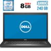 Ноутбук Б-клас Dell Latitude 7490 / 14" (1920x1080) IPS / Intel Core i5-7300U (2 (4) ядра по 2.6 - 3.5 GHz) / 8 GB DDR4 / 240 GB SSD M.2 / Intel HD Graphics 620 / WebCam / Fingerprint / HDMI