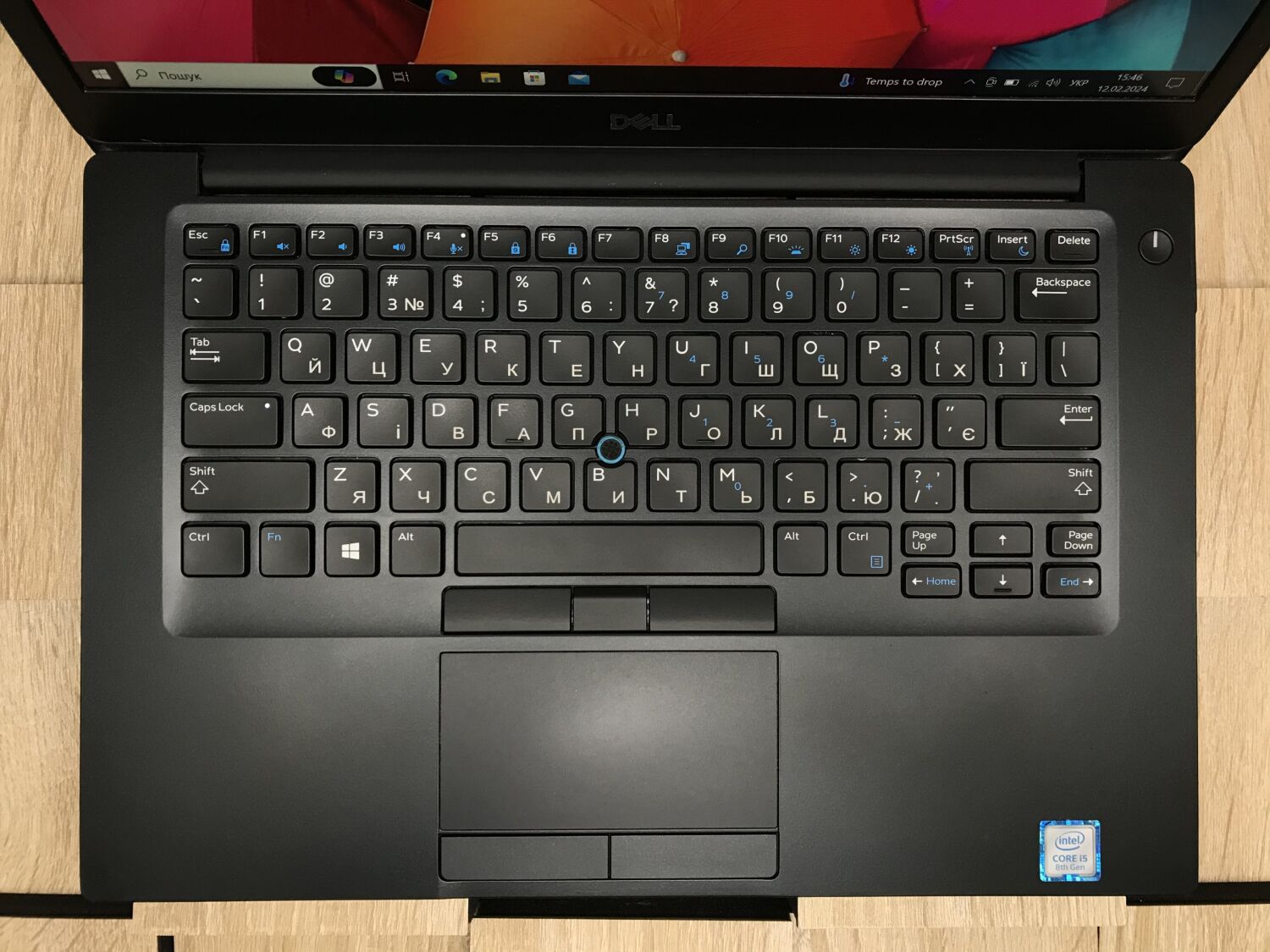 Ноутбук Б-клас Dell Latitude 7490 / 14" (1920x1080) IPS / Intel Core i5-8350U (4 (8) ядра по 1.7 - 3.6 GHz) / 8 GB DDR4 / 256 GB SSD M.2 / Intel UHD Graphics 620 / WebCam / USB 3.1 / HDMI - Зображення 14