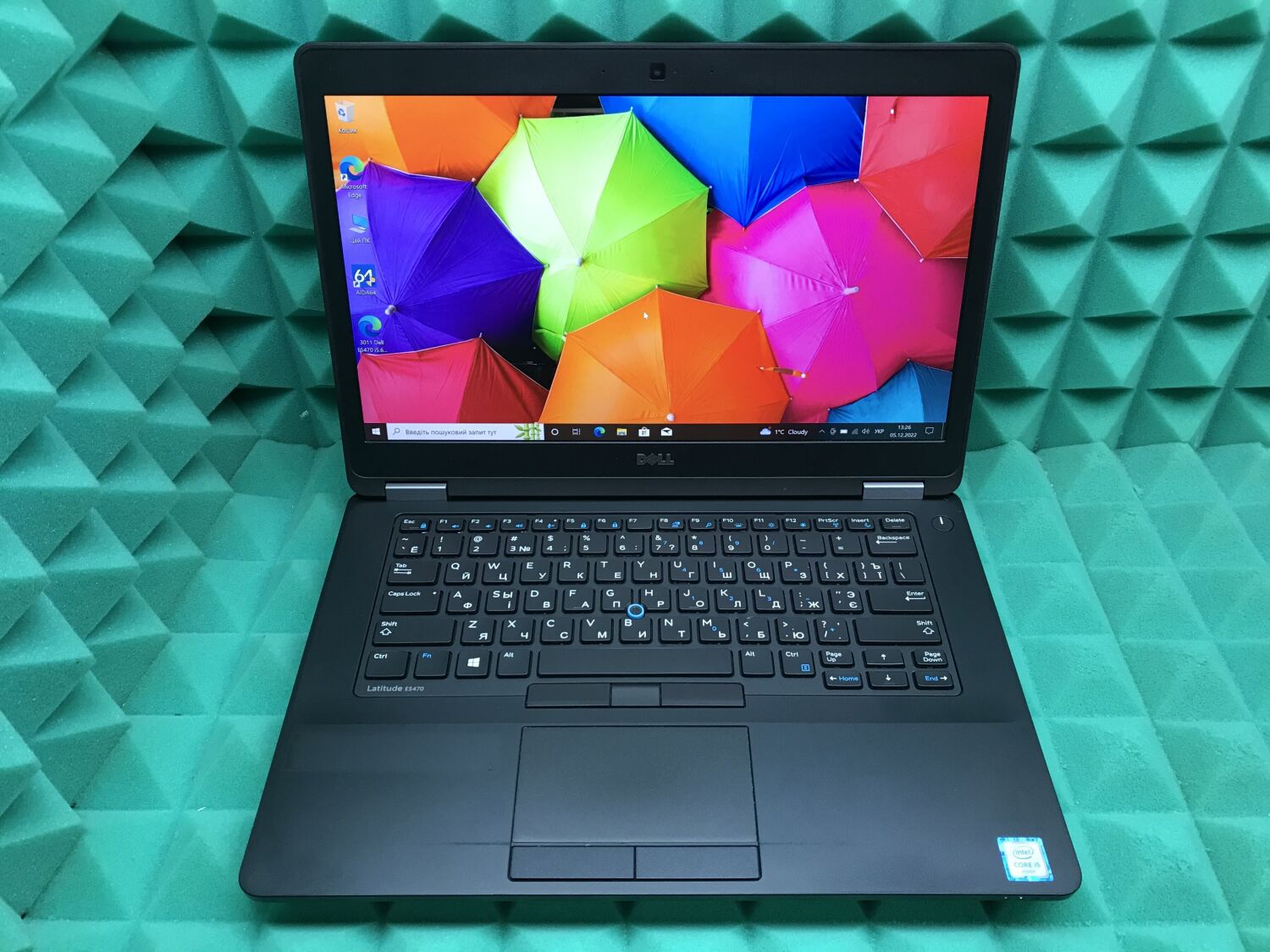 Ноутбук Б-клас Dell Latitude E5470 / 14" (1920x1080) IPS / Intel Core i5-6300HQ (4 ядра по 2.3 - 3.2 GHz) / 8 GB DDR4 / 180 GB SSD / Intel HD Graphics 530 / WebCam / HDMI / Windows 10 ліцензія - Зображення 2