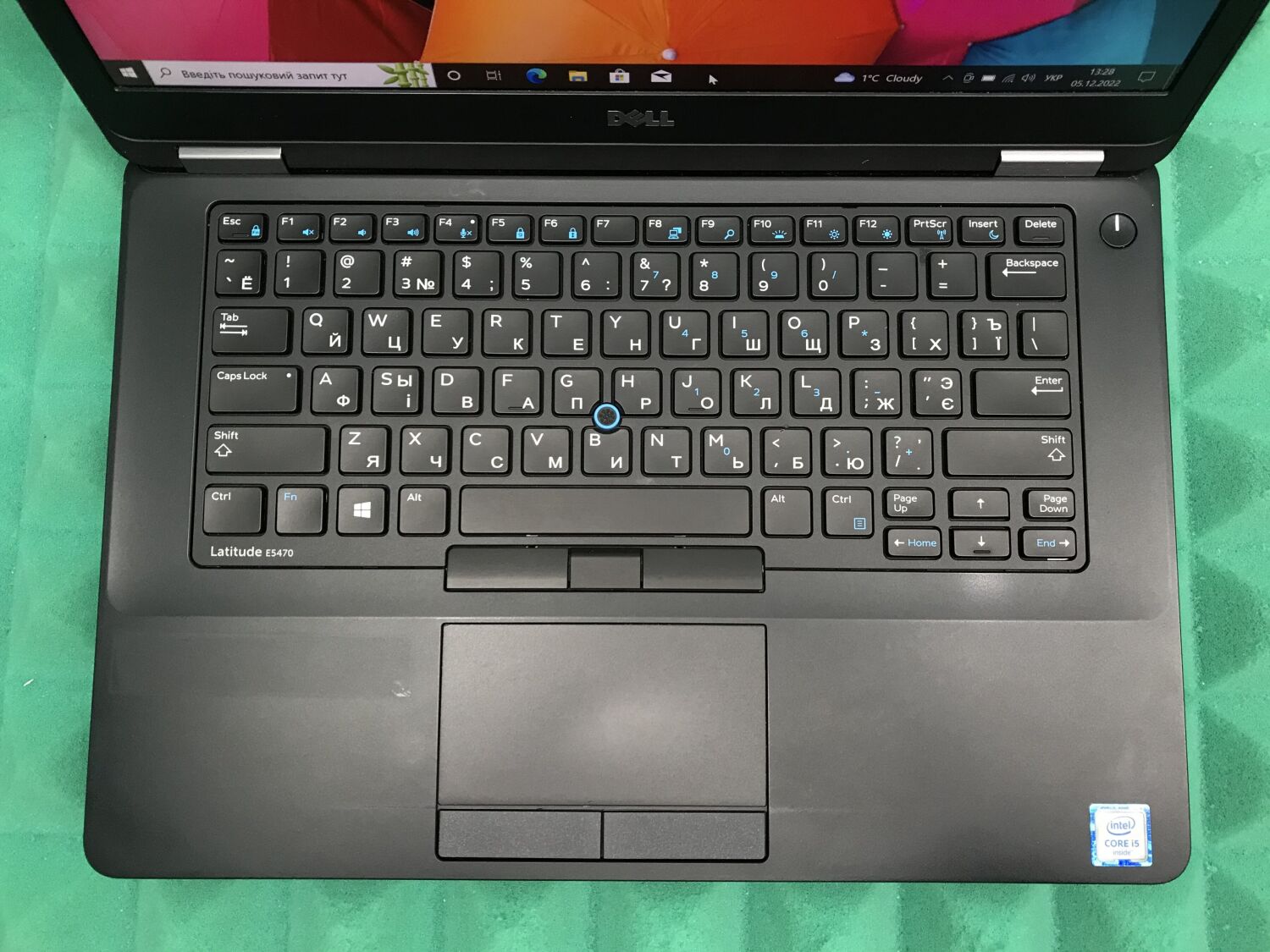 Ноутбук Б-клас Dell Latitude E5470 / 14" (1920x1080) IPS / Intel Core i5-6300HQ (4 ядра по 2.3 - 3.2 GHz) / 8 GB DDR4 / 180 GB SSD / Intel HD Graphics 530 / WebCam / HDMI / Windows 10 ліцензія - Зображення 4