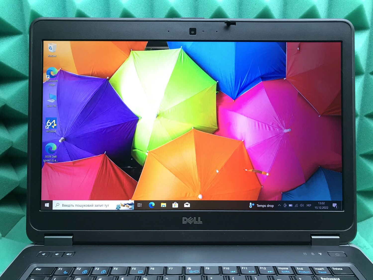 Ноутбук Б-клас Dell Latitude E6440 / 14" (1920x1080) IPS / Intel Core i5-4310M (2 (4) ядра по 2.7 - 3.4 GHz) / 4 GB DDR3 / 128 GB SSD / Intel HD Graphics 4600 / WebCam / DVD-RW / HDMI / Windows 10 ліцензія - Зображення 3