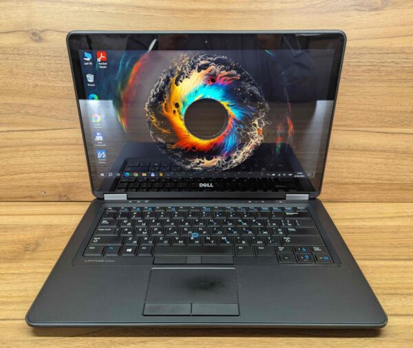 Ноутбук Б-клас Dell Latitude E7440 / 14" (1920x1080) IPS Touch / Intel Core i5-4310U (2 (4) ядра по 2.0 - 3.0 GHz) / 8 GB DDR3 / 128 GB SSD + 120 GB SSD / Intel HD Graphics 4400 / WebCam / Windows 10 - Зображення 2