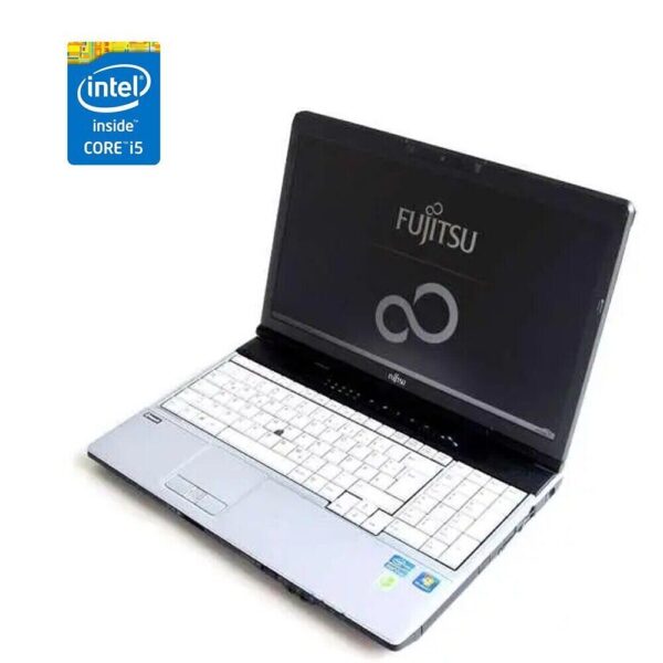Ноутбук Б-клас Fujitsu LifeBook E751 / 15.6’’ (1366x768) TN / Intel Core i5-2520M (2 (4) ядра по 2.5 - 3.2 GHz)/ 4 GB DDR3 / 240 GB SSD / Intel HD Graphics 3000 / WebCam