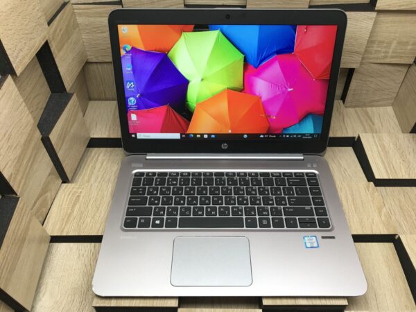 Ноутбук Б-клас HP EliteBook Folio 1040 G3 / 14" (2560x1440) IPS / Intel Core i5-6300U (2 (4) ядра по 2.4 - 3.0 GHz) / 16 GB DDR4 / 256 GB SSD / Intel HD Graphics 520 / WebCam / Windows 10 ліцензія - Зображення 2