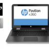 Ноутбук Б-клас HP Pavilion x360 13-a010nr / 13.3" (1366x768) TN / AMD A8-6410 (4 ядра по 2.4 GHz) / 8 GB DDR3 / 240 GB SSD / AMD Radeon R5 Graphics / WebCam / Windows 10