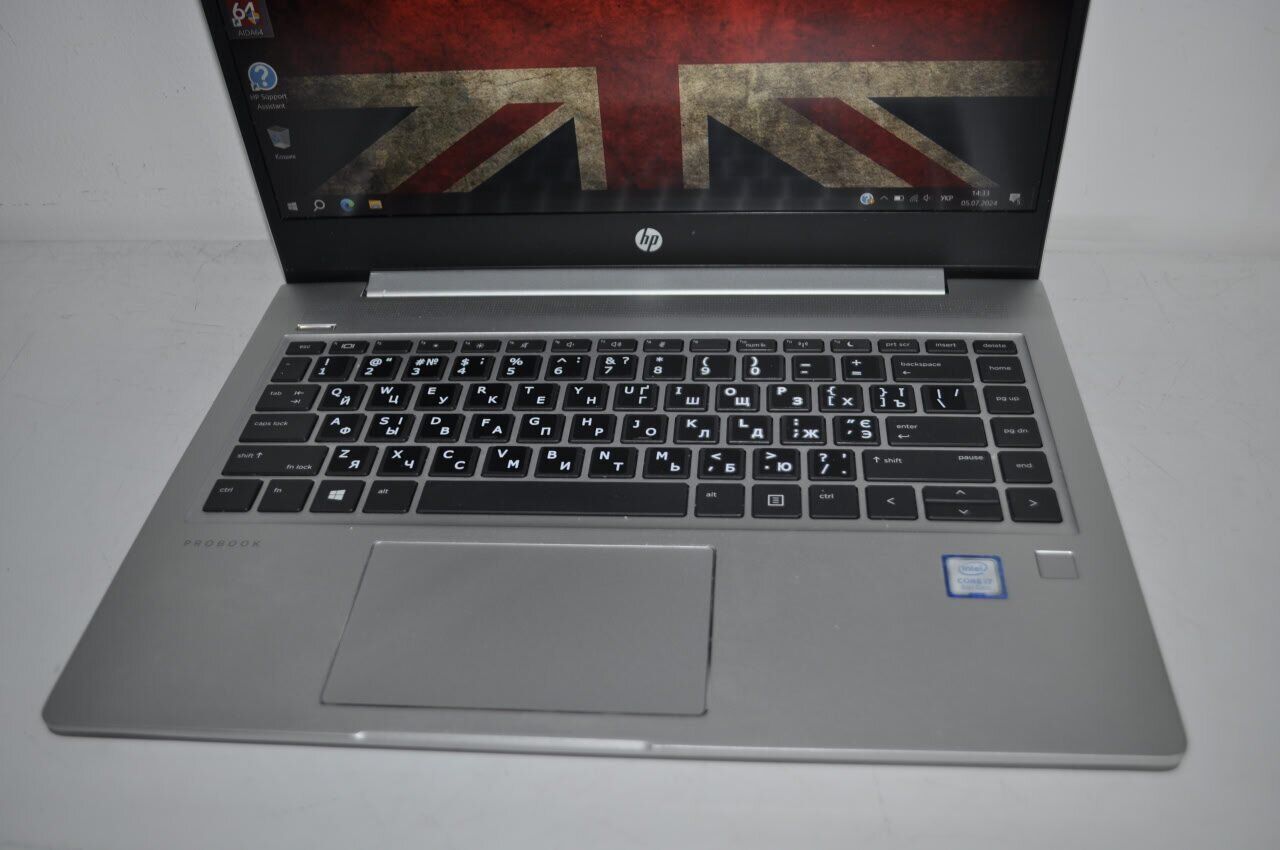Ноутбук Б-клас HP ProBook 440 G6 / 14" (1920x1080) IPS / Intel Core i7-8565U (4 (8) ядра по 1.8 - 4.6 GHz) / 16 GB DDR4 / 480 GB SSD / Intel UHD Graphics 620 / WebCam / Windows 10 Pro - Зображення 5