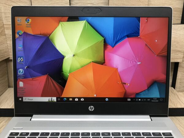 Ноутбук Б-клас HP ProBook 445 G7 / 14" (1920x1080) IPS / AMD Ryzen 7 4700U (8 ядер по 2.0 - 4.1 GHz) / 8 GB DDR4 / 256 GB SSD M.2 / AMD Radeon Graphics / WebCam / USB 3.1 / HDMI - Зображення 3