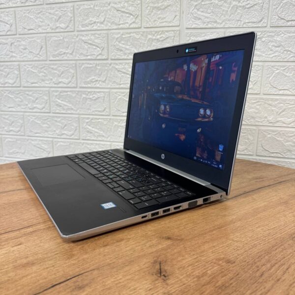 Ноутбук Б-клас HP ProBook 450 G5 / 15.6" (1366x768) TN Touch / Intel Core i5-8250U (4 (8) ядра по 1.6 - 3.4 GHz) / 8 GB DDR4 / 128 GB SSD + 500 GB HDD / Intel UHD Graphics 620 / WebCam - Зображення 5