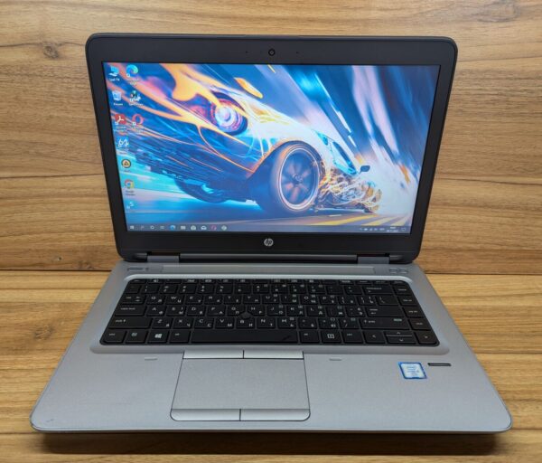 Ноутбук Б-клас HP ProBook 640 G2 / 14" (1366x768) TN / Intel Core i5-6300U (2 (4) ядра по 2.4 - 3.0 GHz) / 8 GB DDR4 / 256 GB SSD / Intel HD Graphics 520 / WebCam / Fingerprint / Windows 10 - Зображення 2