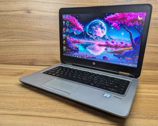 Ноутбук Б-клас HP ProBook 640 G2 / 14" (1920x1080) IPS / Intel Core i7-6600U (2 (4) ядра по 2.6 - 3.4 GHz) / 8 GB DDR4 / 240 GB SSD / Intel HD Graphics 520 / WebCam / TouchID / Windows 10 - Зображення 5