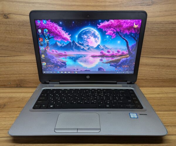 Ноутбук Б-клас HP ProBook 640 G2 / 14" (1920x1080) IPS / Intel Core i7-6600U (2 (4) ядра по 2.6 - 3.4 GHz) / 8 GB DDR4 / 240 GB SSD / Intel HD Graphics 520 / WebCam / TouchID / Windows 10 - Зображення 2
